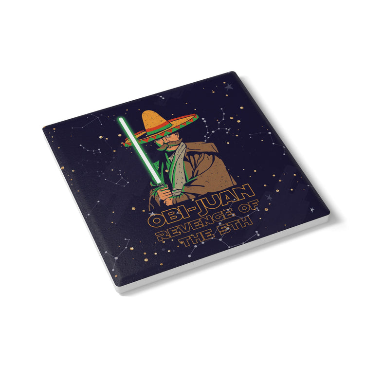 Obi-Juan Ceramic Coaster