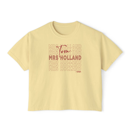 Mrs. Holland Women's Boxy Tee