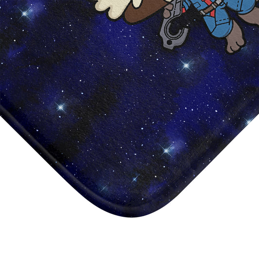 Rocket Raccoon Bath Mat - Fandom-Made