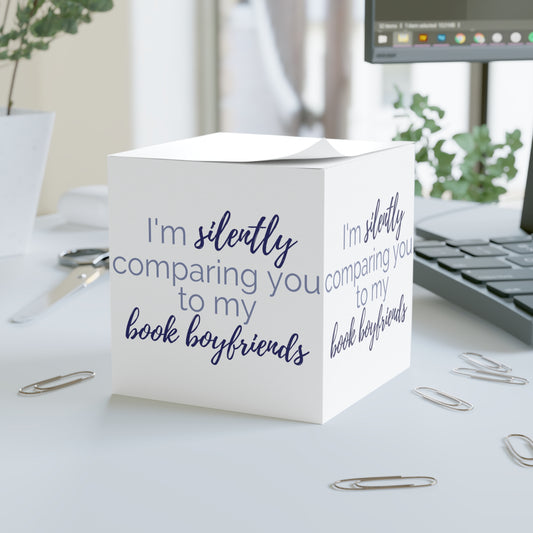 Book Boyfriends Note Cube - Fandom-Made