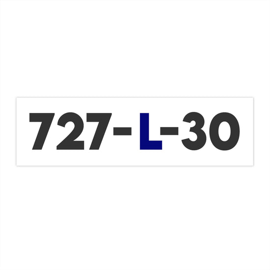 Sgt. Athena Grant Unit Number Bumper Stickers - Fandom-Made