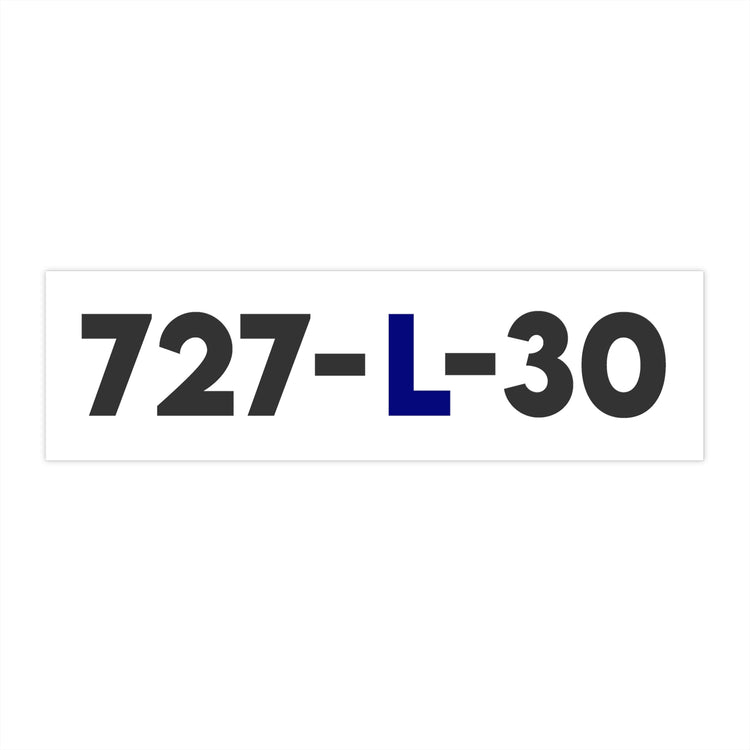 Sgt. Athena Grant Unit Number Bumper Stickers - Fandom-Made