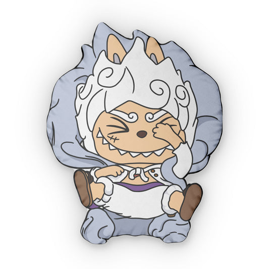 Bubu Monkey-Shaped Pillow - Fandom-Made