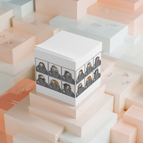 Umbrella Academy Group Note Cube - Fandom-Made