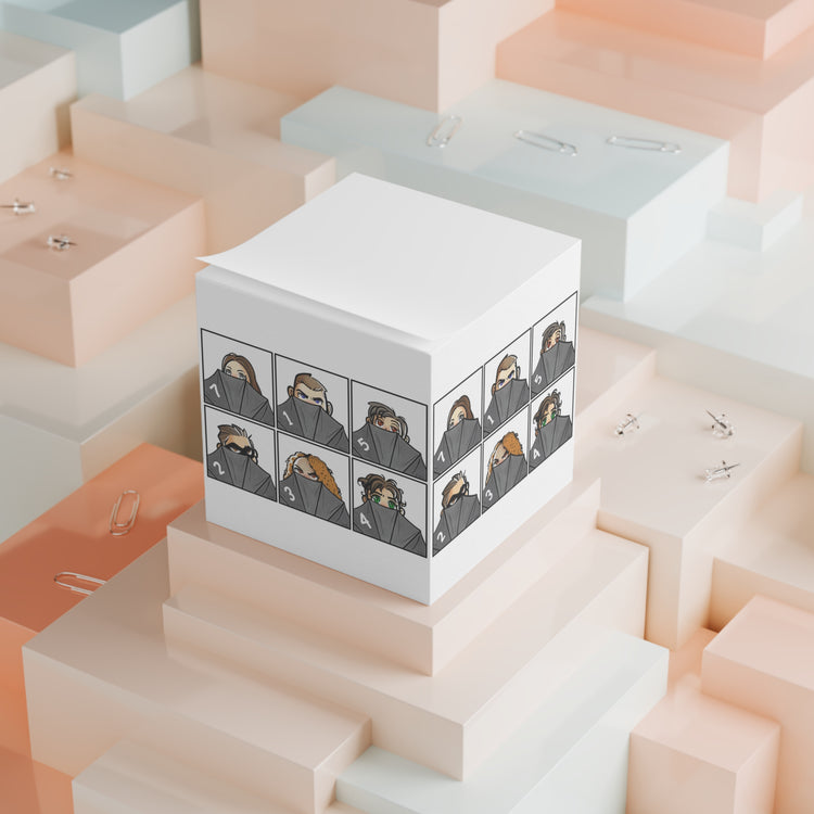 Umbrella Academy Group Note Cube - Fandom-Made