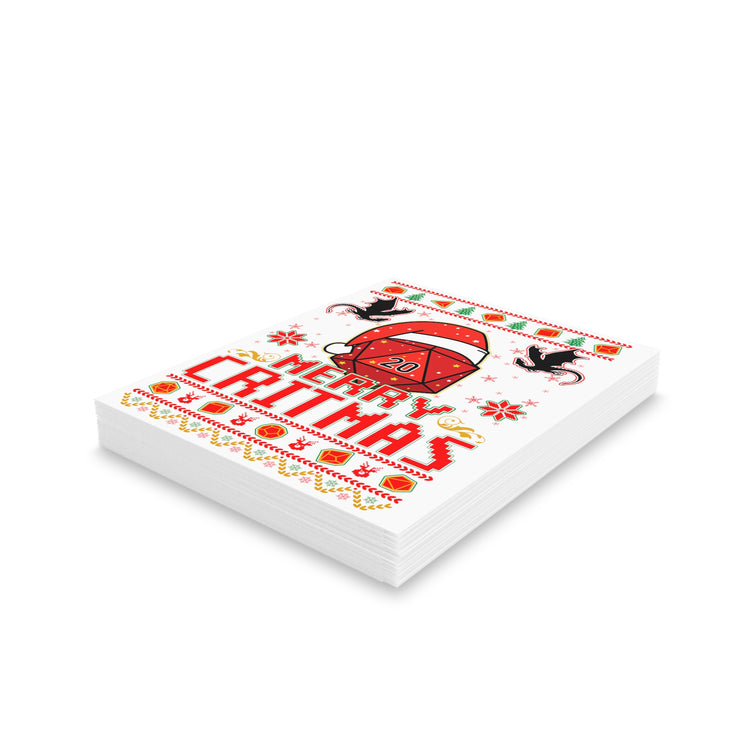 Merry Critmas Greeting Cards - Fandom-Made