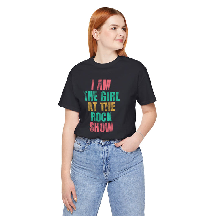 Girl At The Rock Show T-Shirt - Fandom-Made