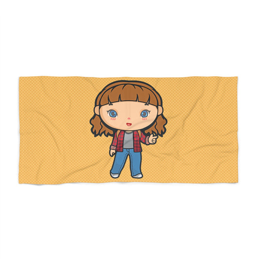 Eleven Beach Towel - Fandom-Made