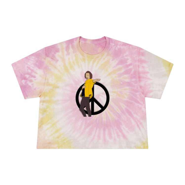 Klaus Hargreeves Tie-Dye Crop Tee - Fandom-Made