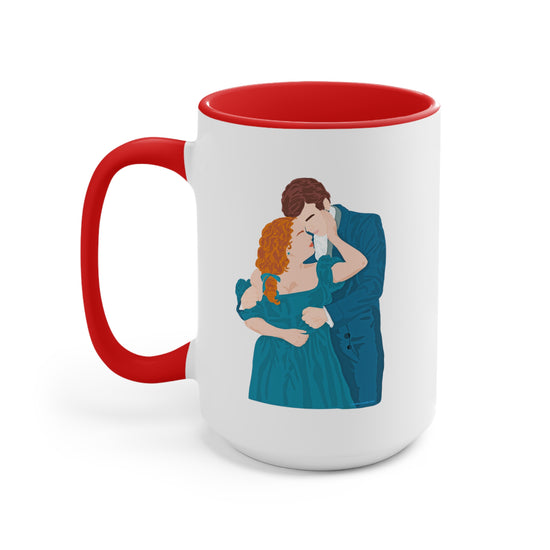 Penelope Featherington and Colin Bridgerton Mugs - Fandom-Made