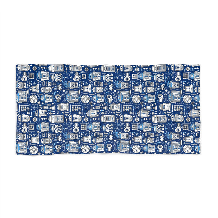 R2 All-Over Print Beach Towel - Fandom-Made