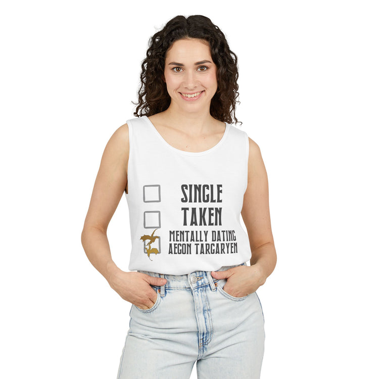 Mentally Dating Aegon Targaryen Tank Top - Fandom-Made