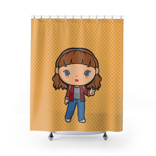 Eleven Shower Curtain - Fandom-Made