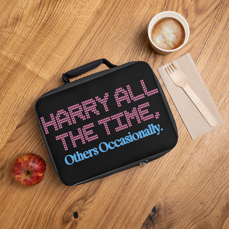 Harry All The Time Lunch Bag