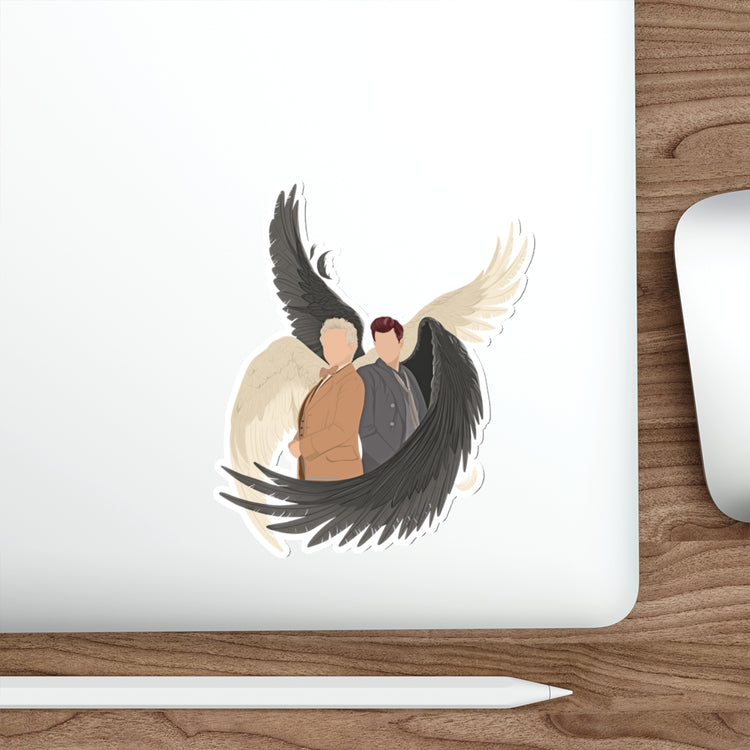 Good Omens Duo Die-Cut Stickers - Fandom-Made