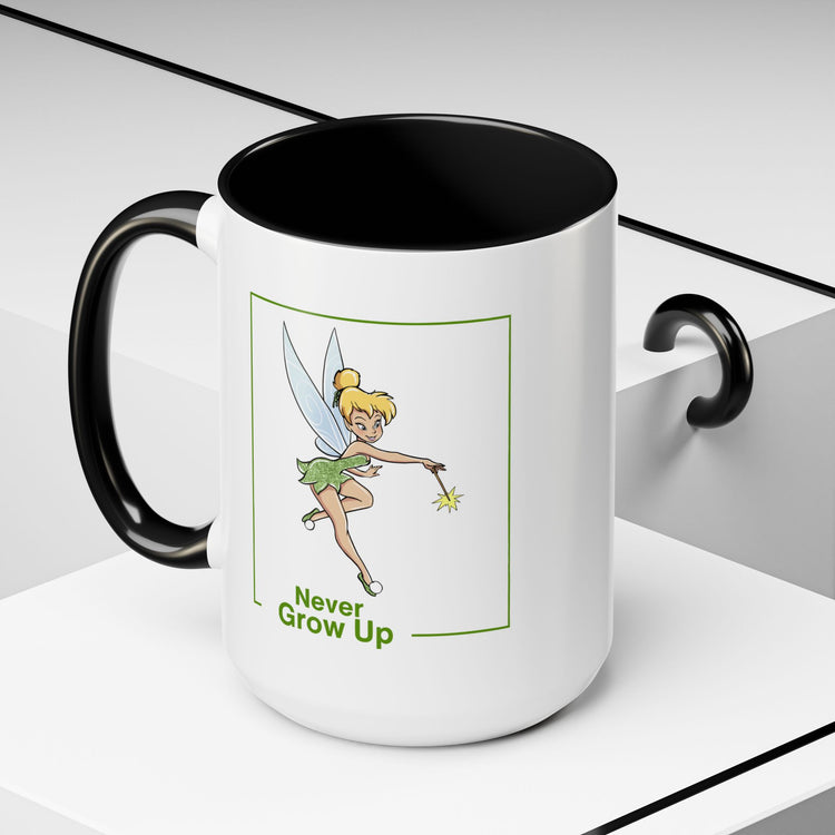 Never Grow Up Mug - Fandom-Made