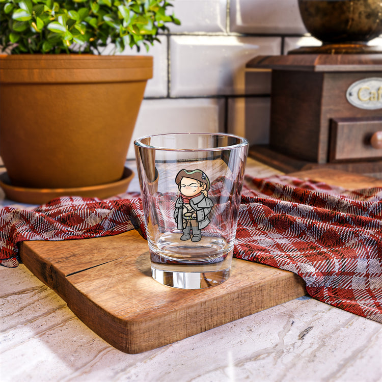 Stephen Bonnet Shot Glass - Fandom-Made