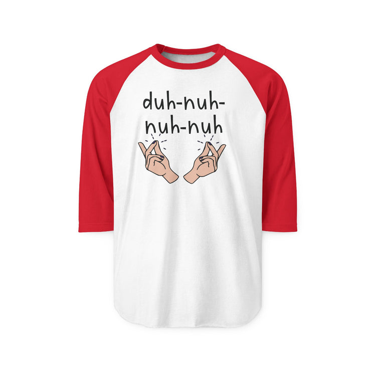 Snappy Song 3/4 Raglan Shirt - Fandom-Made