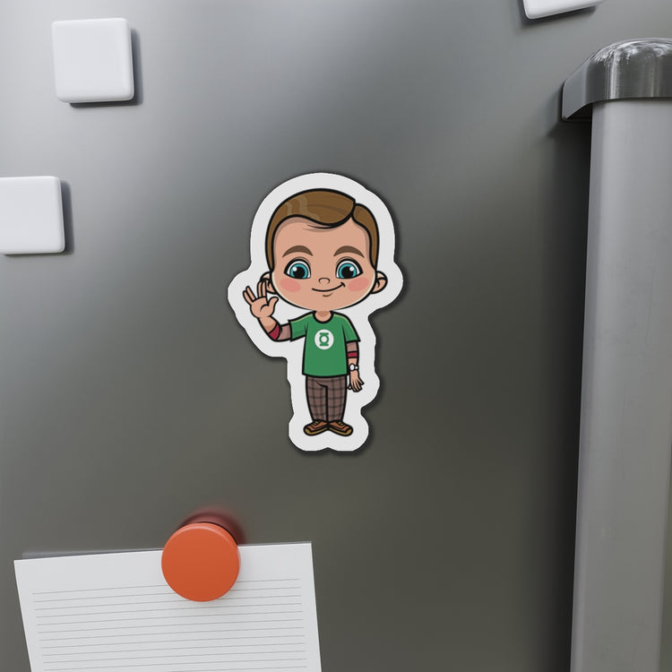 Sheldon Die-Cut Magnet - Fandom-Made