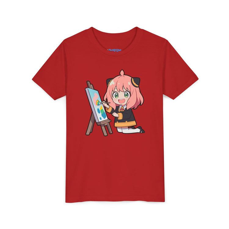 Anya Forger Painter Kids Youth Tee
