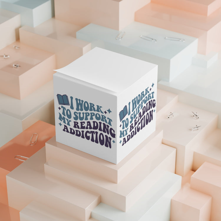 Reading Addiction Note Cube - Fandom-Made