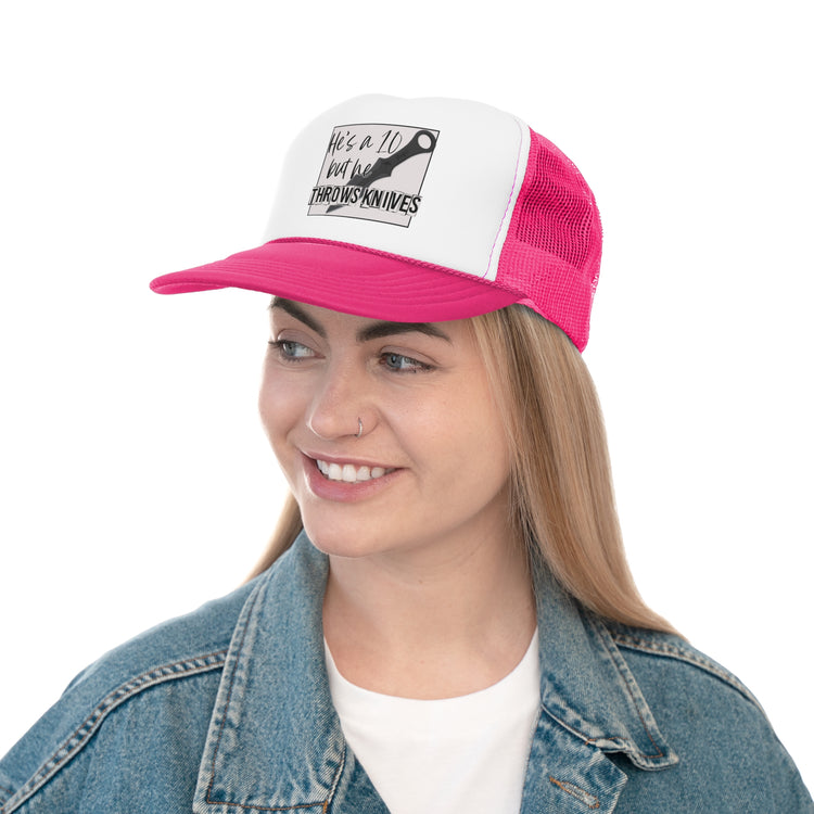 He's a 10 But...Trucker Cap - Fandom-Made