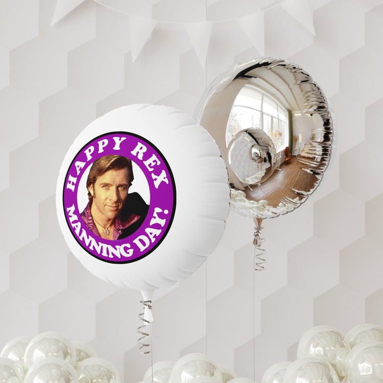 Happy Rex Manning Day Mylar Balloon - Fandom-Made