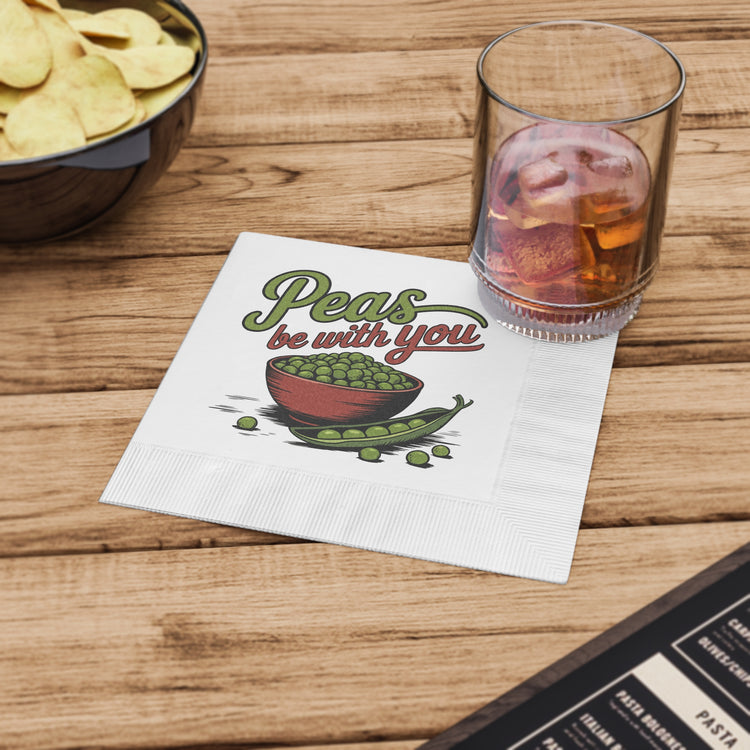 Peas Be With You Paper Napkins
