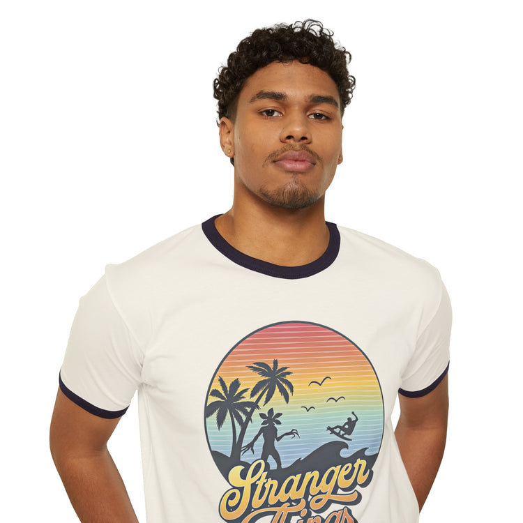 Stranger Things Ringer T-Shirt - Fandom-Made