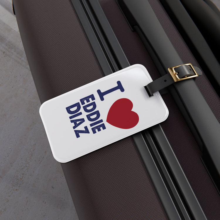 I Love Eddie Diaz Luggage Tag