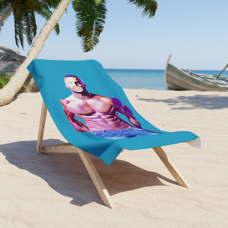 Ricky Whittle Beach Towel - Fandom-Made