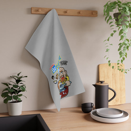 Breaking Bran Kitchen Towels - Fandom-Made