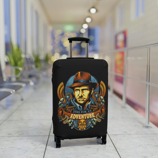 Time For An Adventure Luggage Cover - Fandom-Made