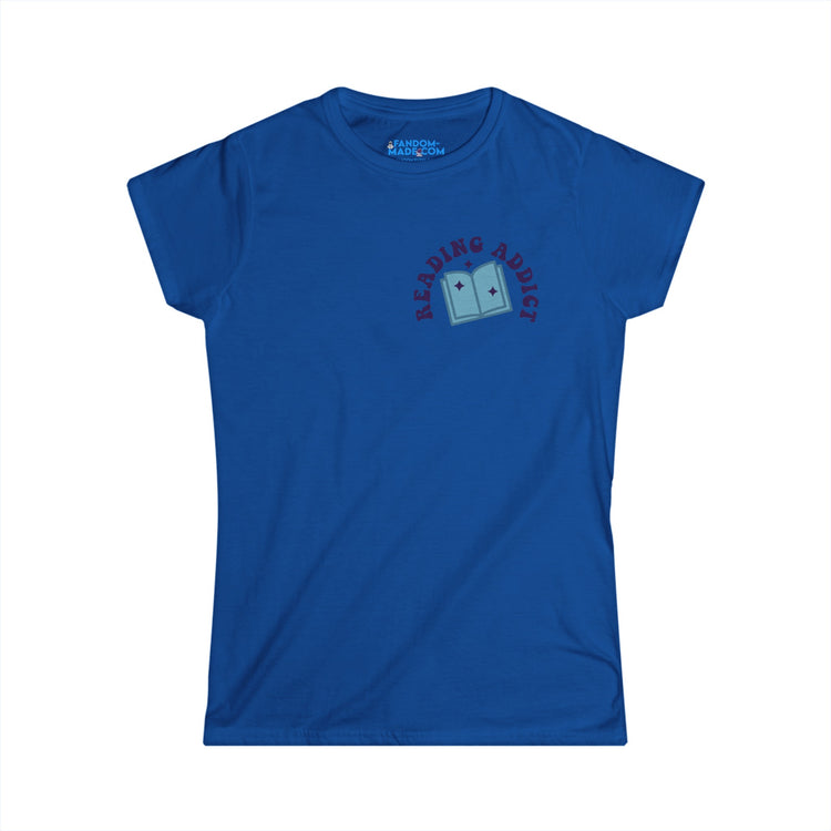 Reading Addict Women's Fit T-Shirt - Fandom-Made