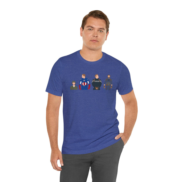 Steve Rogers Captain America Unisex T-Shirt - Fandom-Made