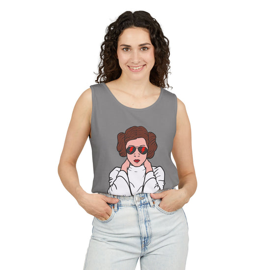 Leia Rebel Tank Top - Fandom-Made