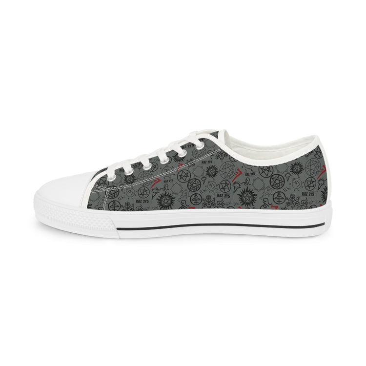 Supernatural Symbols Men's Sneakers - Fandom-Made