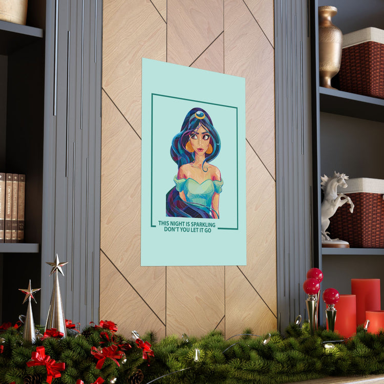 The Night Is Sparkling Poster - Fandom-Made