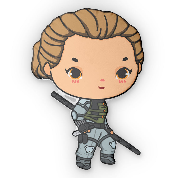 Yelena Belova-Shaped Pillow - Fandom-Made