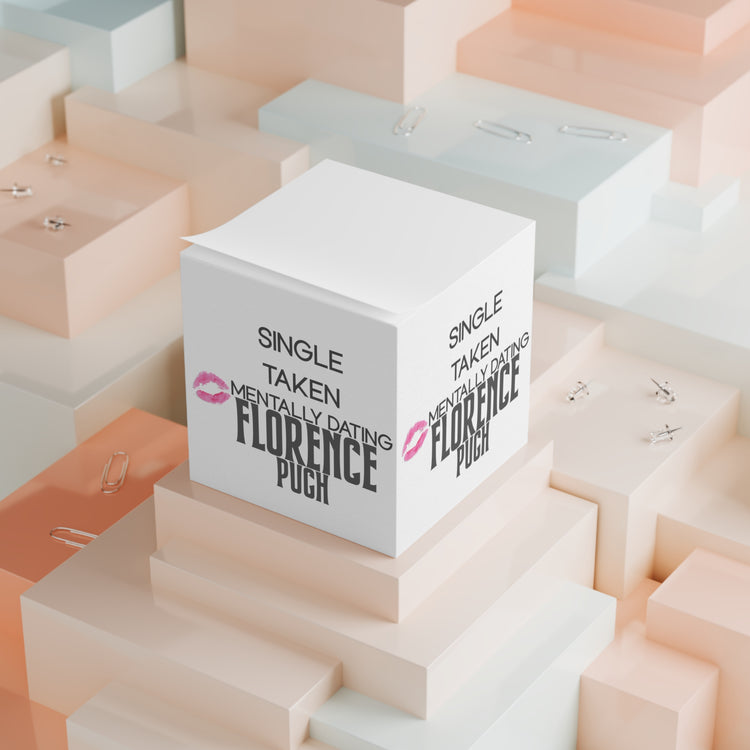 Mentally Dating Florence Pugh Note Cube - Fandom-Made