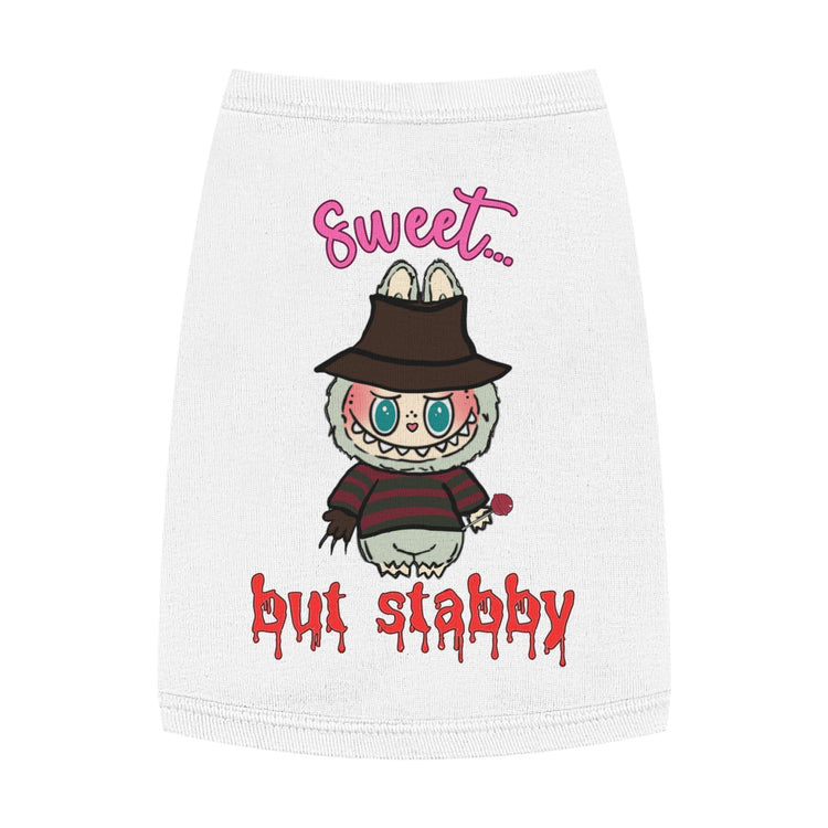 Sweet But Stabby Pet Tank Top - Fandom-Made