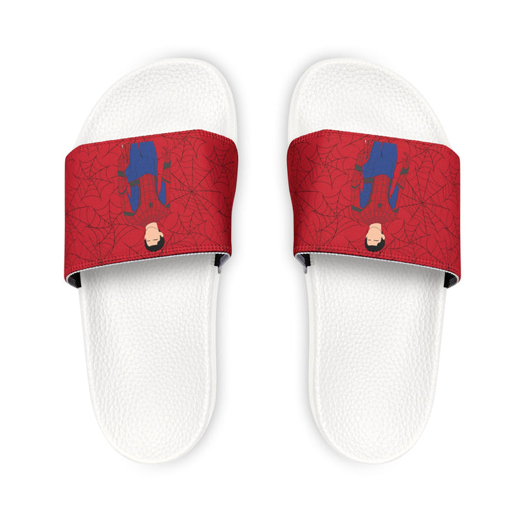 Spider-Man All-Over Print Youth Removable-Strap Sandals - Fandom-Made