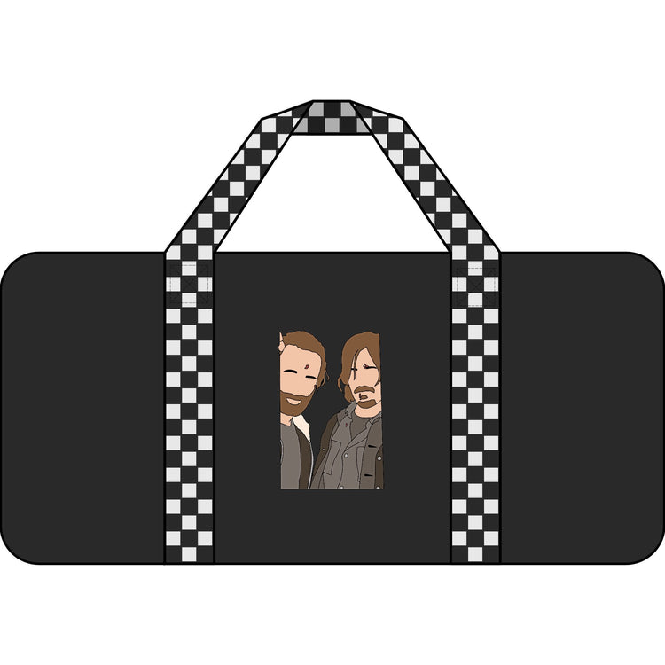 Rick and Daryl Tripper Duffel Bag - Fandom-Made