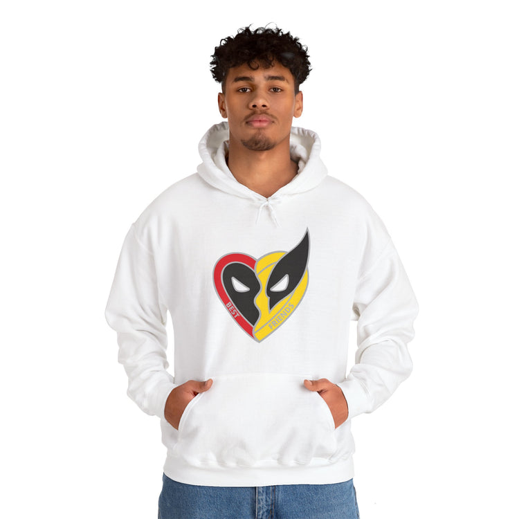 Deadpool Wolverine Besties Hoodie - Fandom-Made