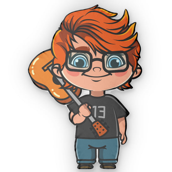 Ed Sheeran Shaped Pillows - Fandom-Made