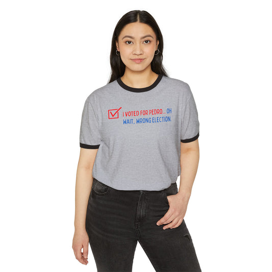 Voted For Pedro T-Shirt - Fandom-Made