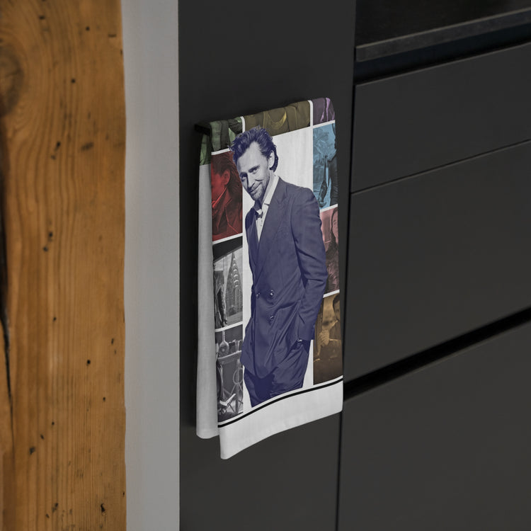 Tom Hiddleston Eras Tea Towel - Fandom-Made