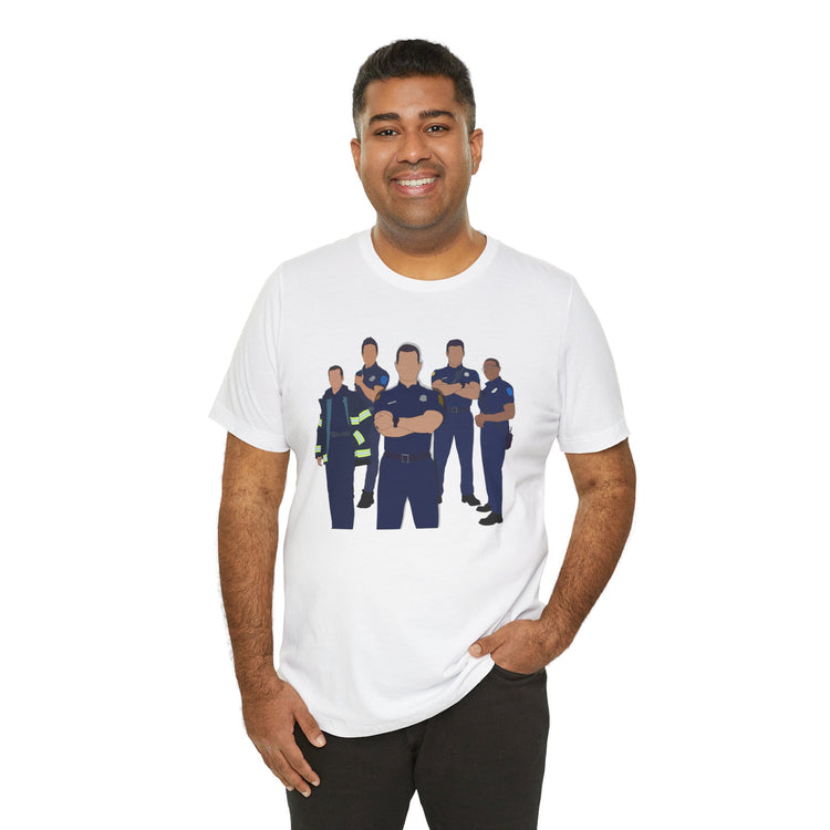 9-1-1 Group T-Shirt - Fandom-Made