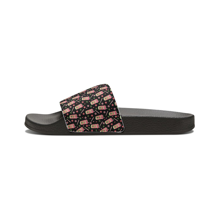 Highly Caffeinated All Over Print Women's Slides - Fandom-Made