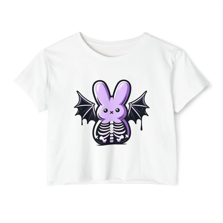 Vampire Peep Crop Top - Fandom-Made